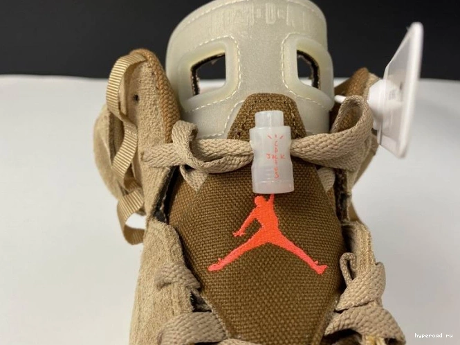 Travis Scott Khaki Air 6 Retro Jordan DH0690-200 British 1003